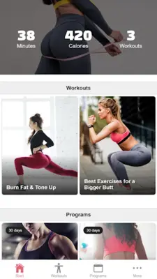 Abs, Butt & Thighs Workout android App screenshot 9